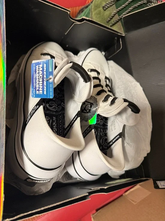 Skechers Snoop Dogg Slip In Skechers White and Black size 9 - Picture 14 of 16